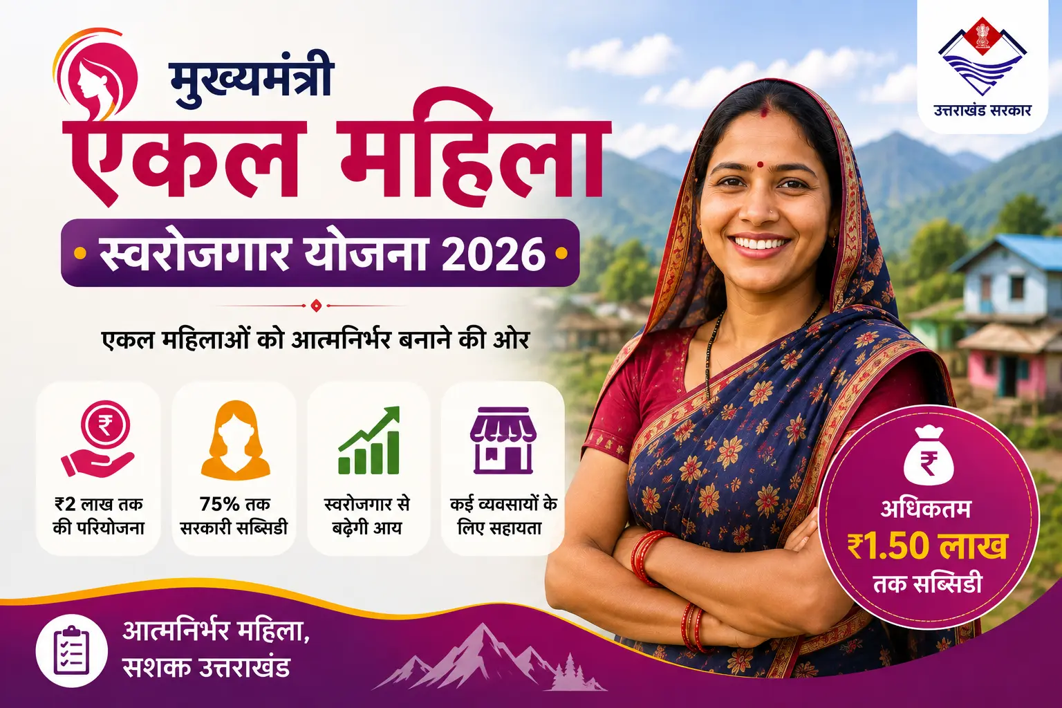 Ekal Mahila Swarojgar Yojana 2026
